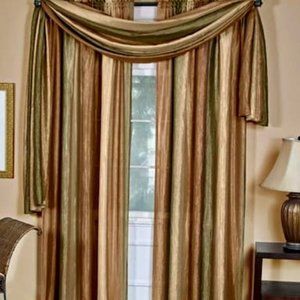 ACHIM Ombre Window Curtain Panel, Choose Sz/Color